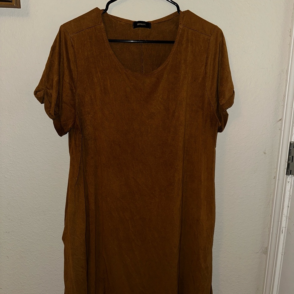 Espresso Brown Relaxed Short Sleeve T-Shirt